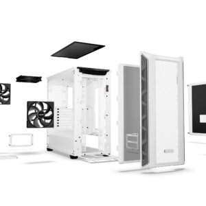 Be quiet shadow base 800 dx white - Afbeelding 4