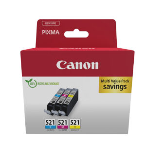 Canon cli-521 ink cartridge multipack c/