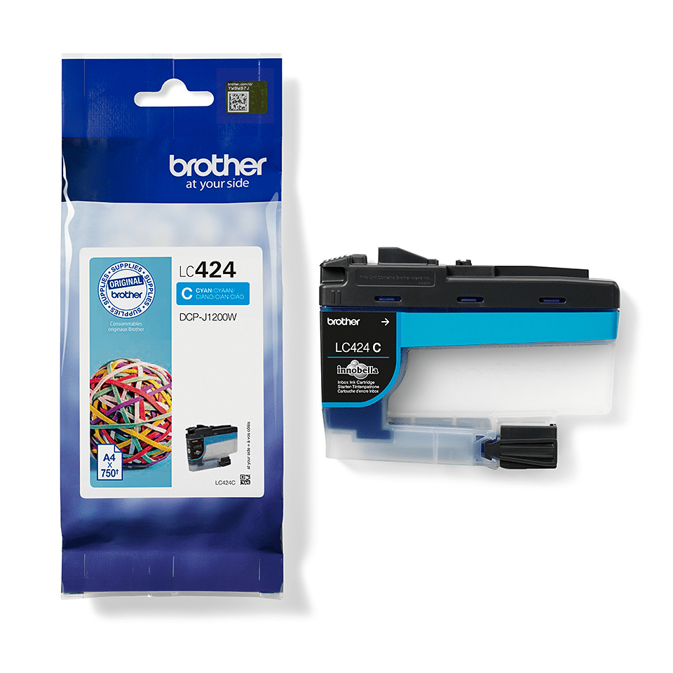 Brother inktpatroon LC-424C - Afbeelding 3