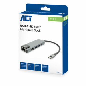 Act usb-c 4k docking station for 1 hdmi - Afbeelding 2