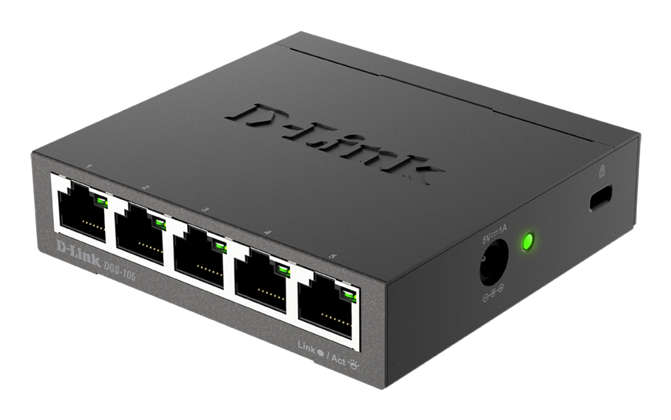 D-link 5 port switch DGS-105 - Afbeelding 2