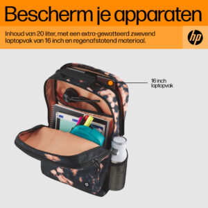 HP campus xl tie dye backpack - Afbeelding 5
