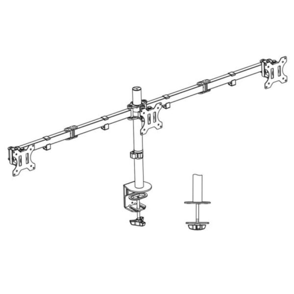 Act monitor desk mount 3 screens