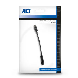 Act usb-c naar 3,5mm jack audio adapter - Afbeelding 4