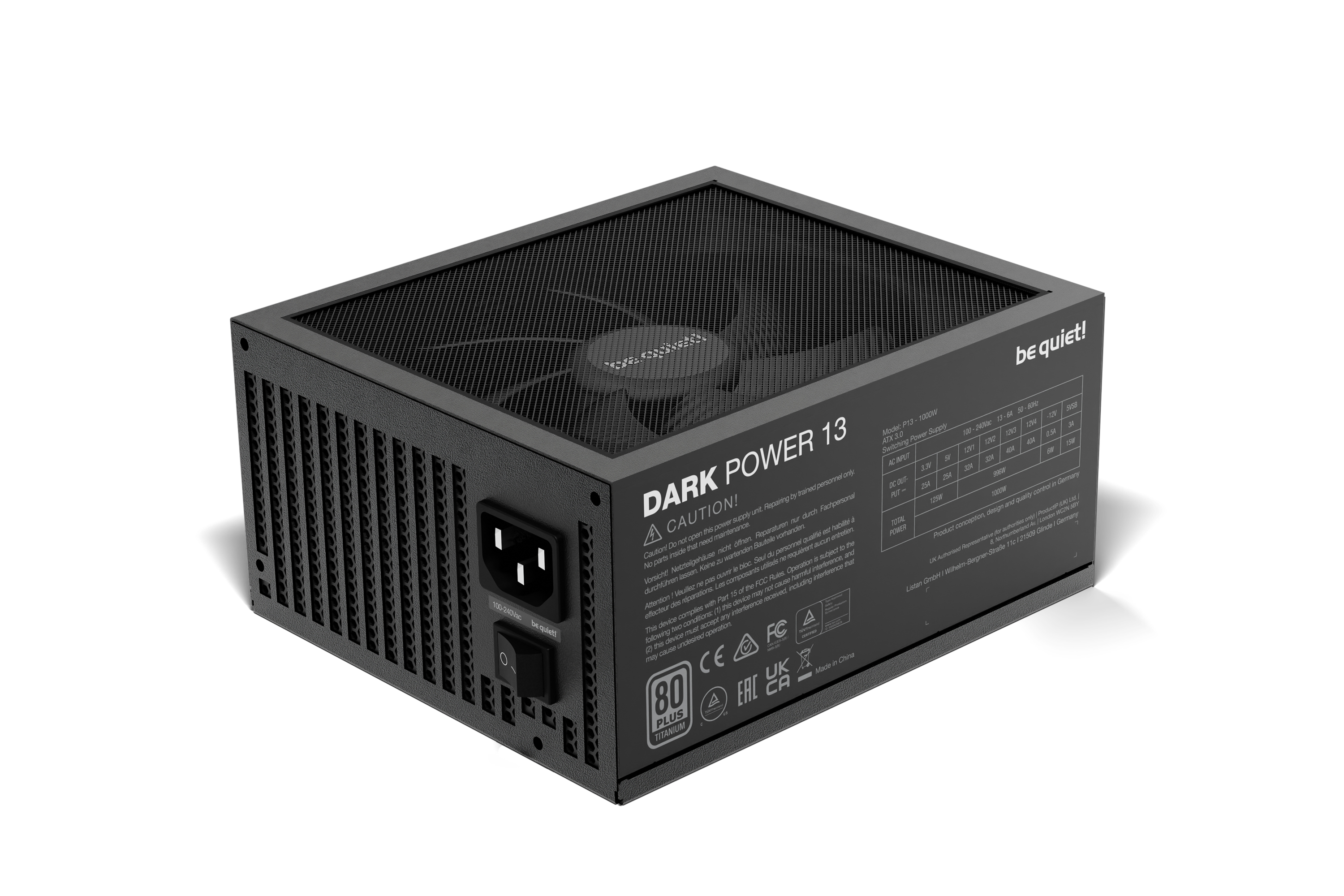 Be quiet dark power 13 1000W - Afbeelding 3