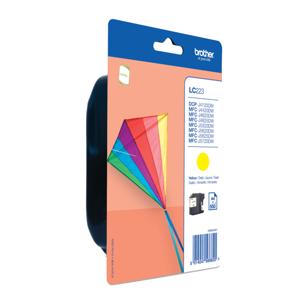 Brother inktpatroon LC-223YBP - Afbeelding 1