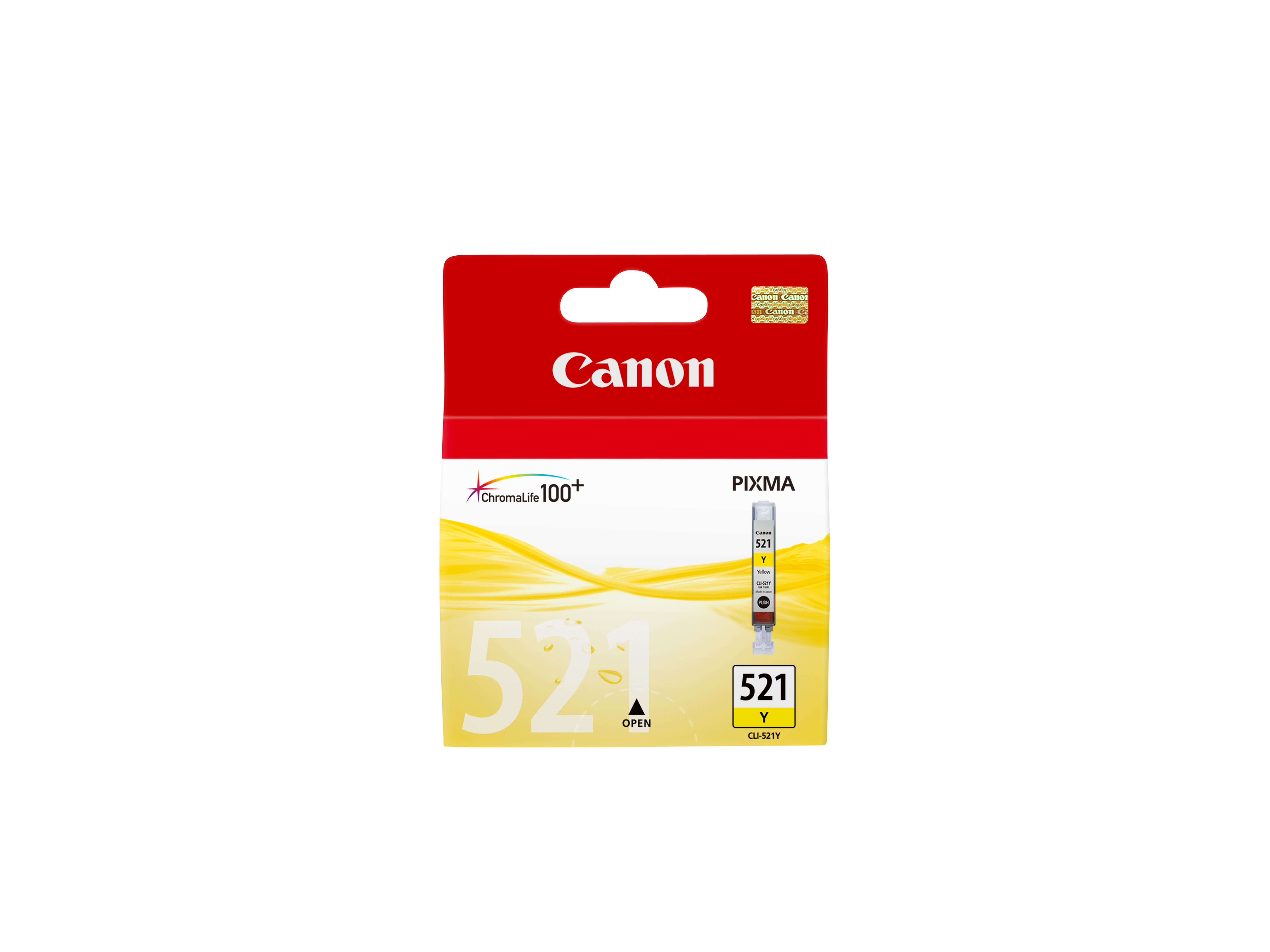 Canon single cli-521 yellow - Afbeelding 1