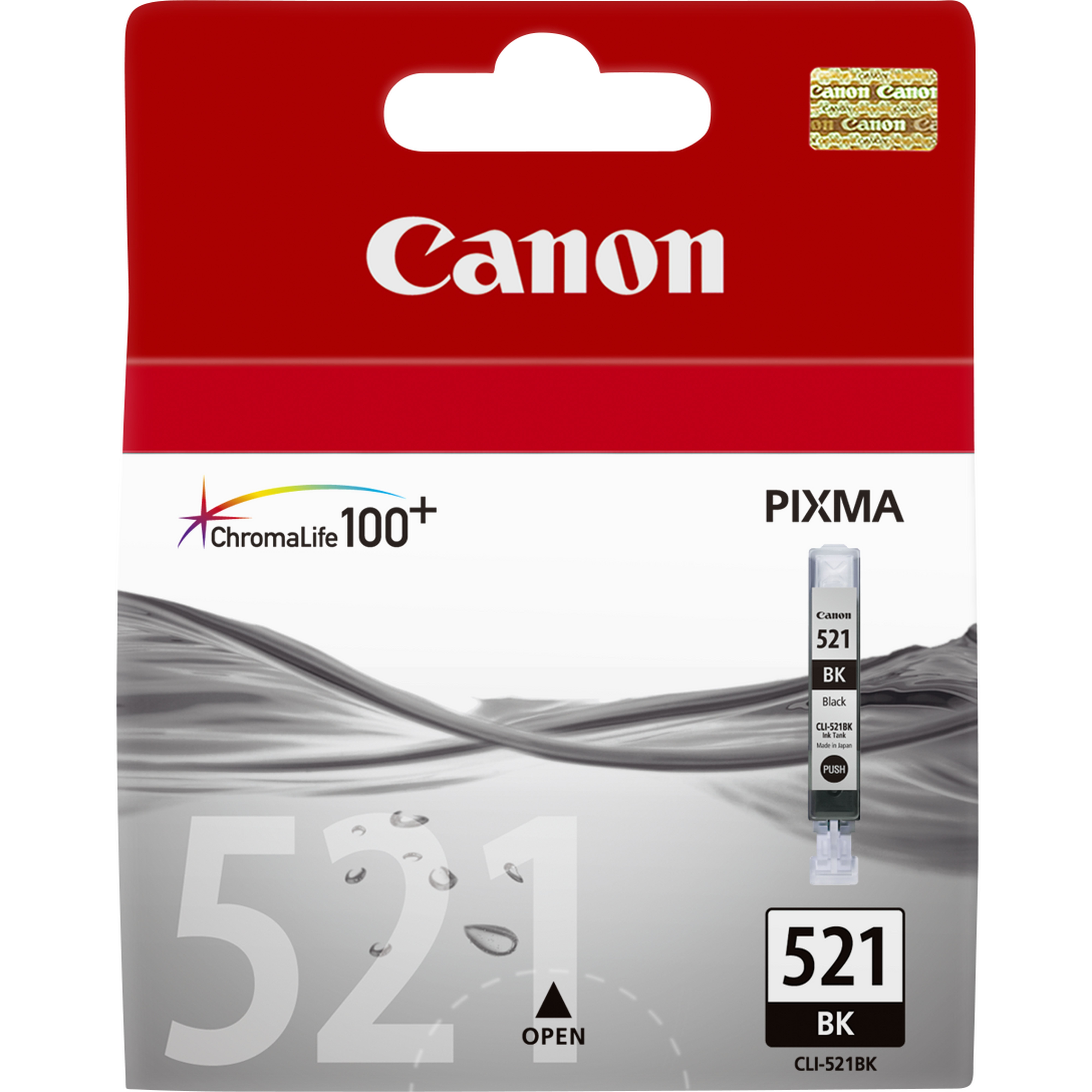 Canon single cli-521 black - Afbeelding 1