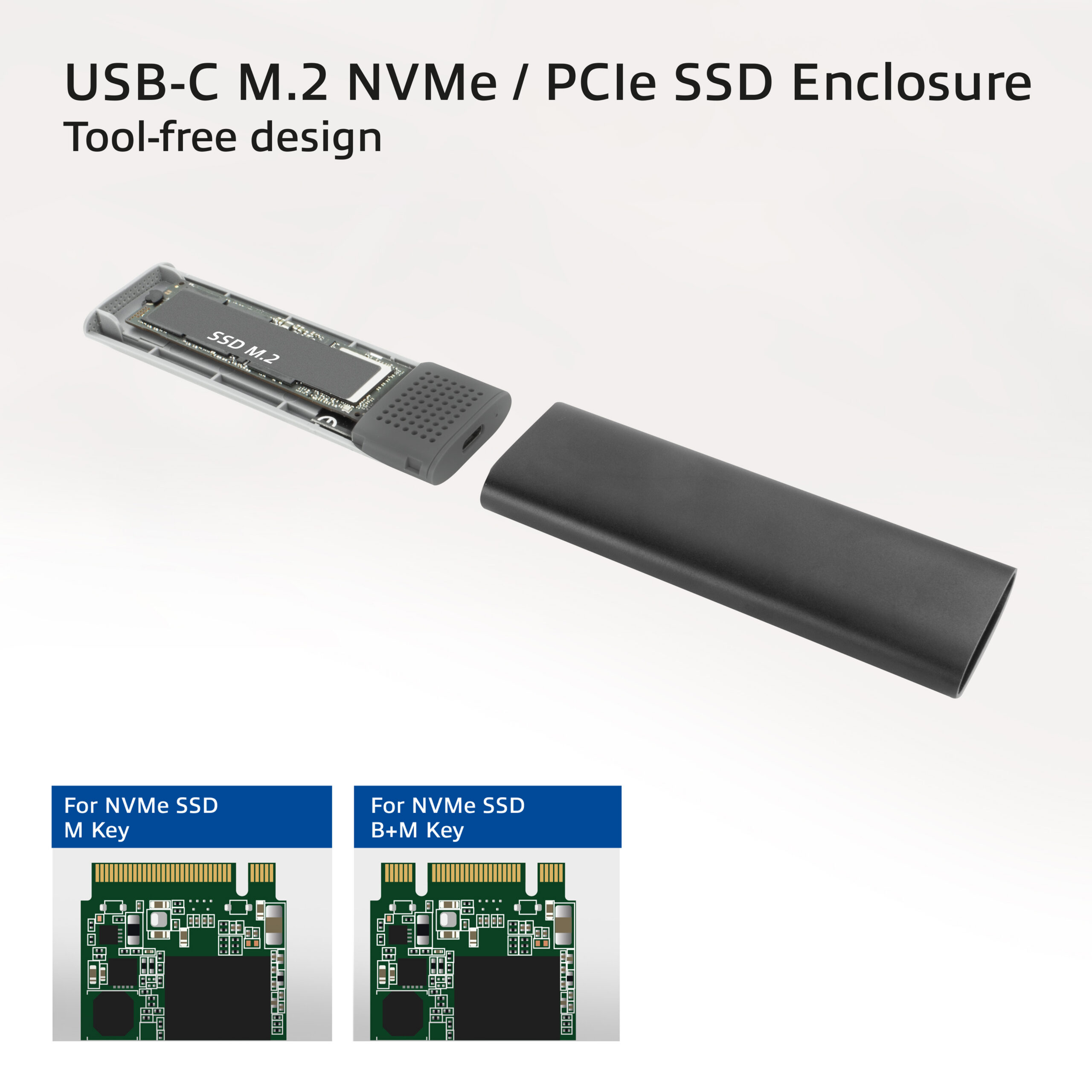 Act usb-c m.2 nvme / pcie ssd enclosure - Afbeelding 5