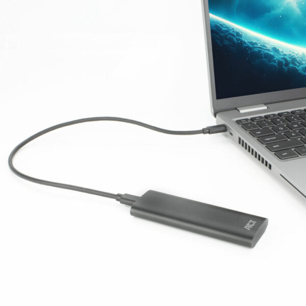 Act usb-c m.2 nvme / pcie ssd enclosure