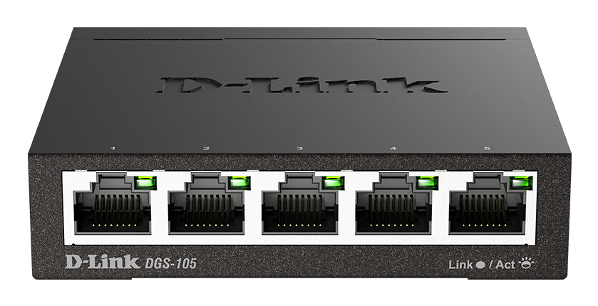 D-link 5 port switch DGS-105 - Afbeelding 1
