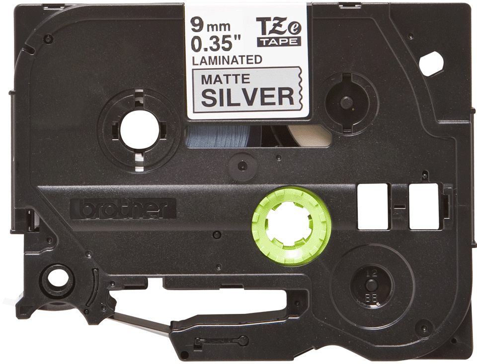 Brother tape/9mm black on matt f p-touch - Afbeelding 1
