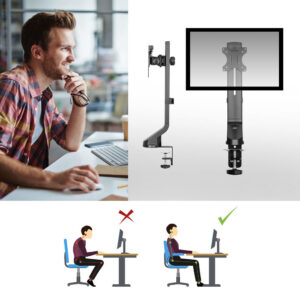 Act monitor desk mount 1s AC8321 - Afbeelding 4
