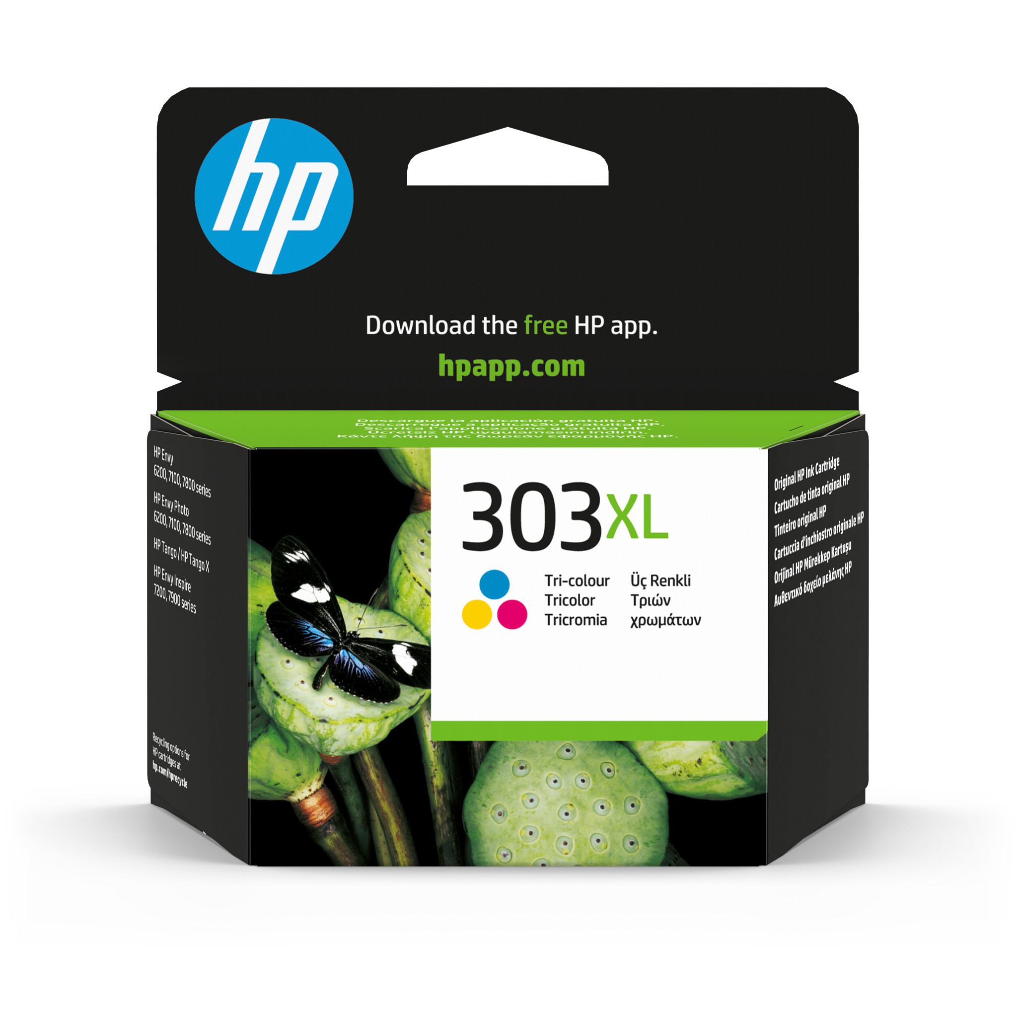 HP 303xl inktcartridge 3 kleuren - Afbeelding 1