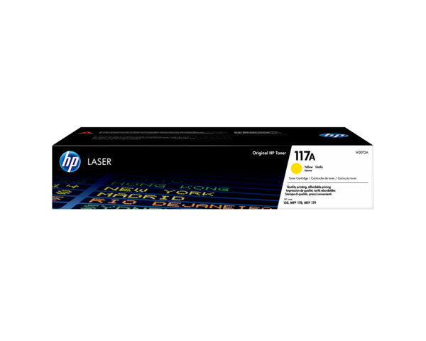 HP 117a inktcartridge geel