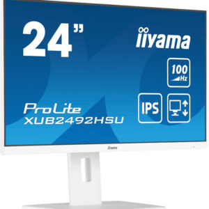 Iiyama 24"w lcd business fll hd ips whte