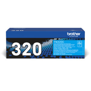 Brother tonercartridge TN-320C - Afbeelding 1
