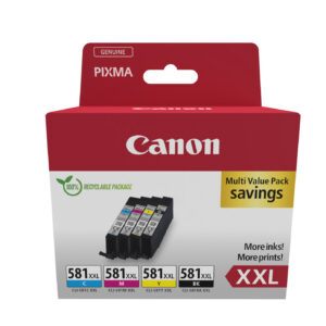 Canon cli-581xxl bk/c/m/y multi