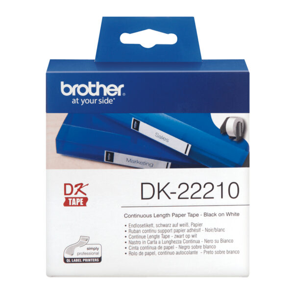 Brother etikettenpapier DK-22210