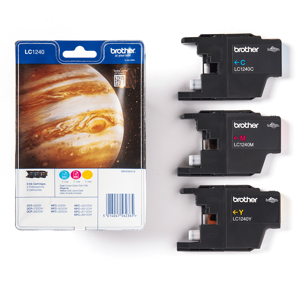 Brother inktpatroon LC-1240RBWBP - Afbeelding 2