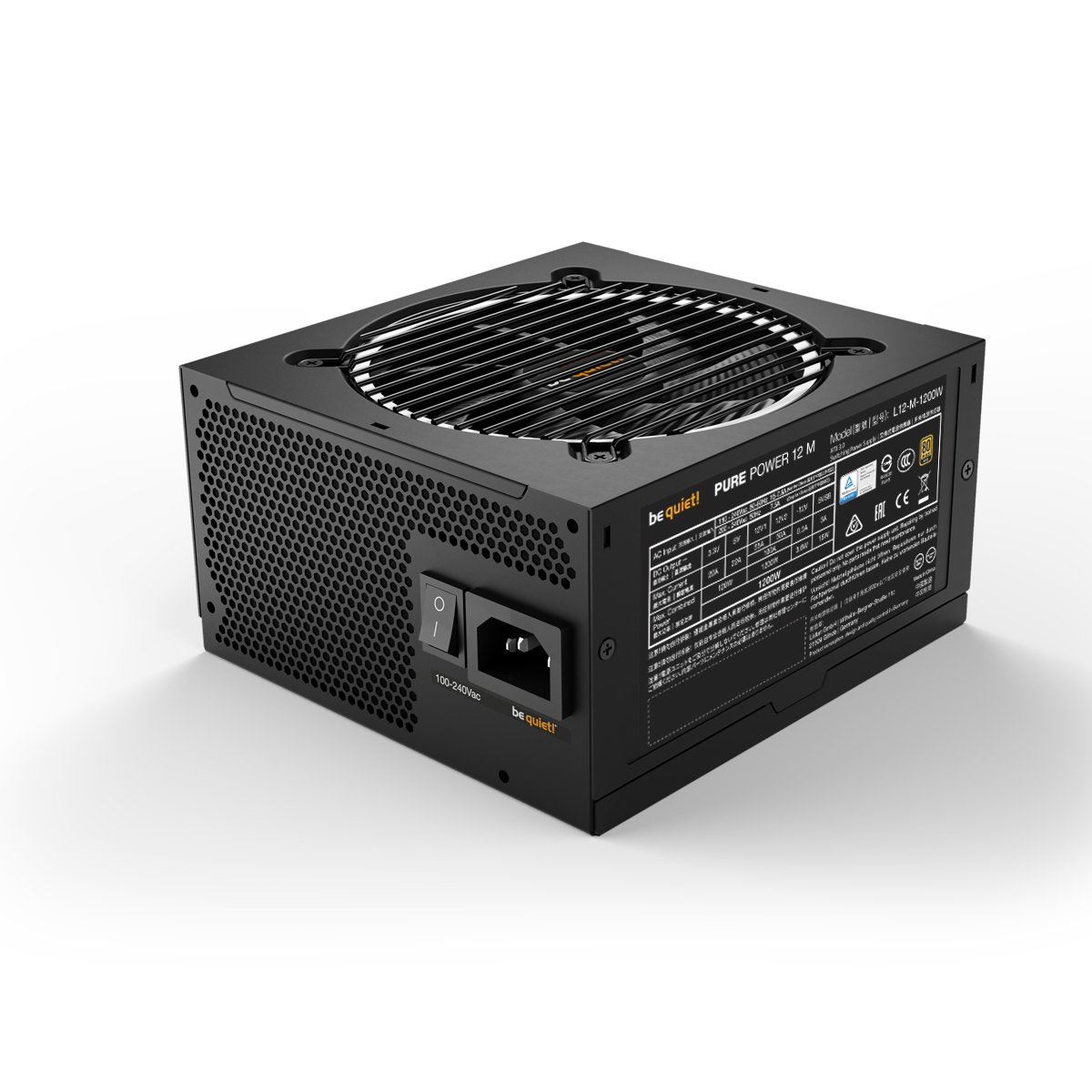 Be quiet pure power 12 m 1200W - Afbeelding 3