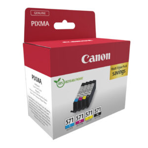 Canon cli-571 ink cartridge c/m/y/bk mul - Afbeelding 2