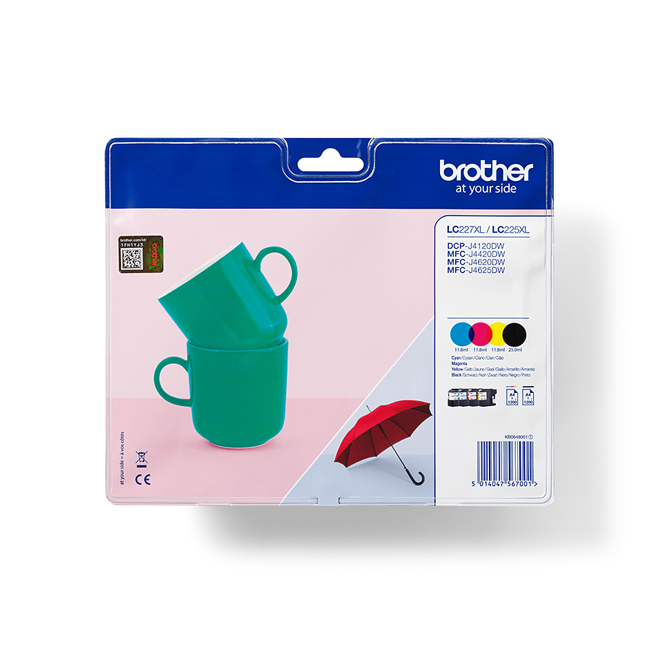 Brother lc227xlvalbp cartridge - Afbeelding 1
