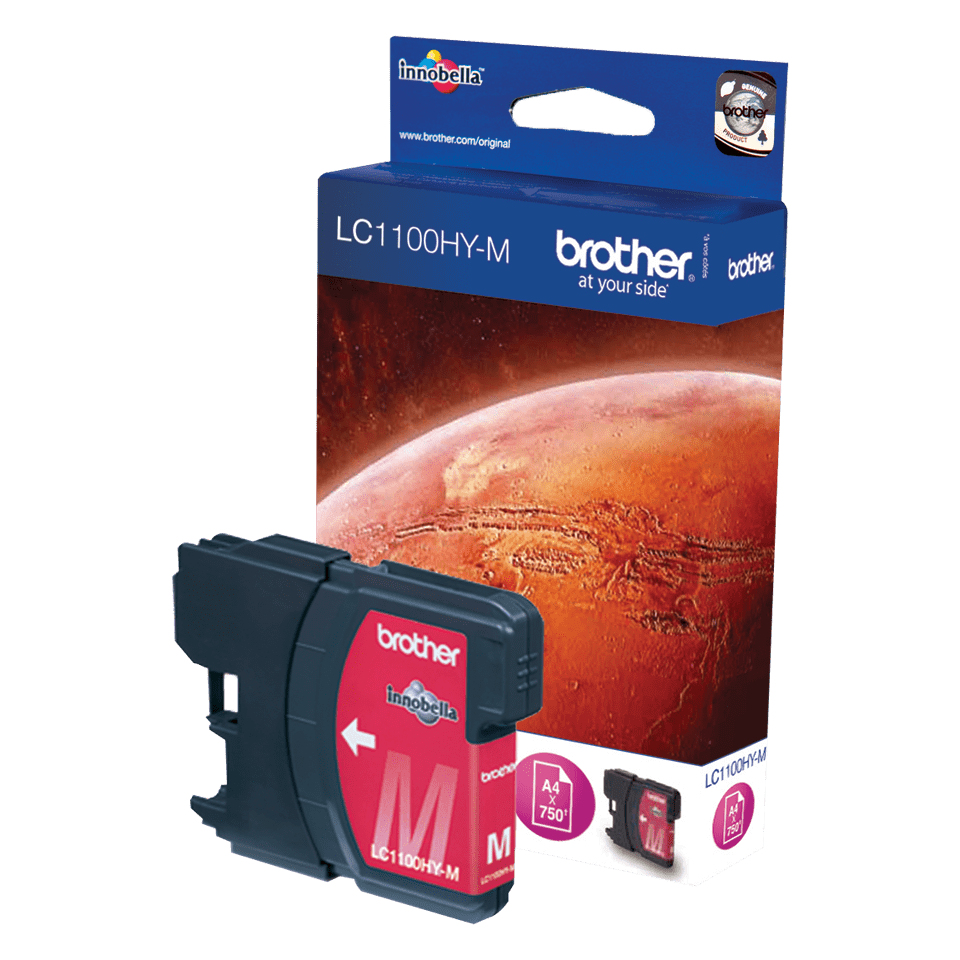 Brother lc1100hym cartridge - Afbeelding 1