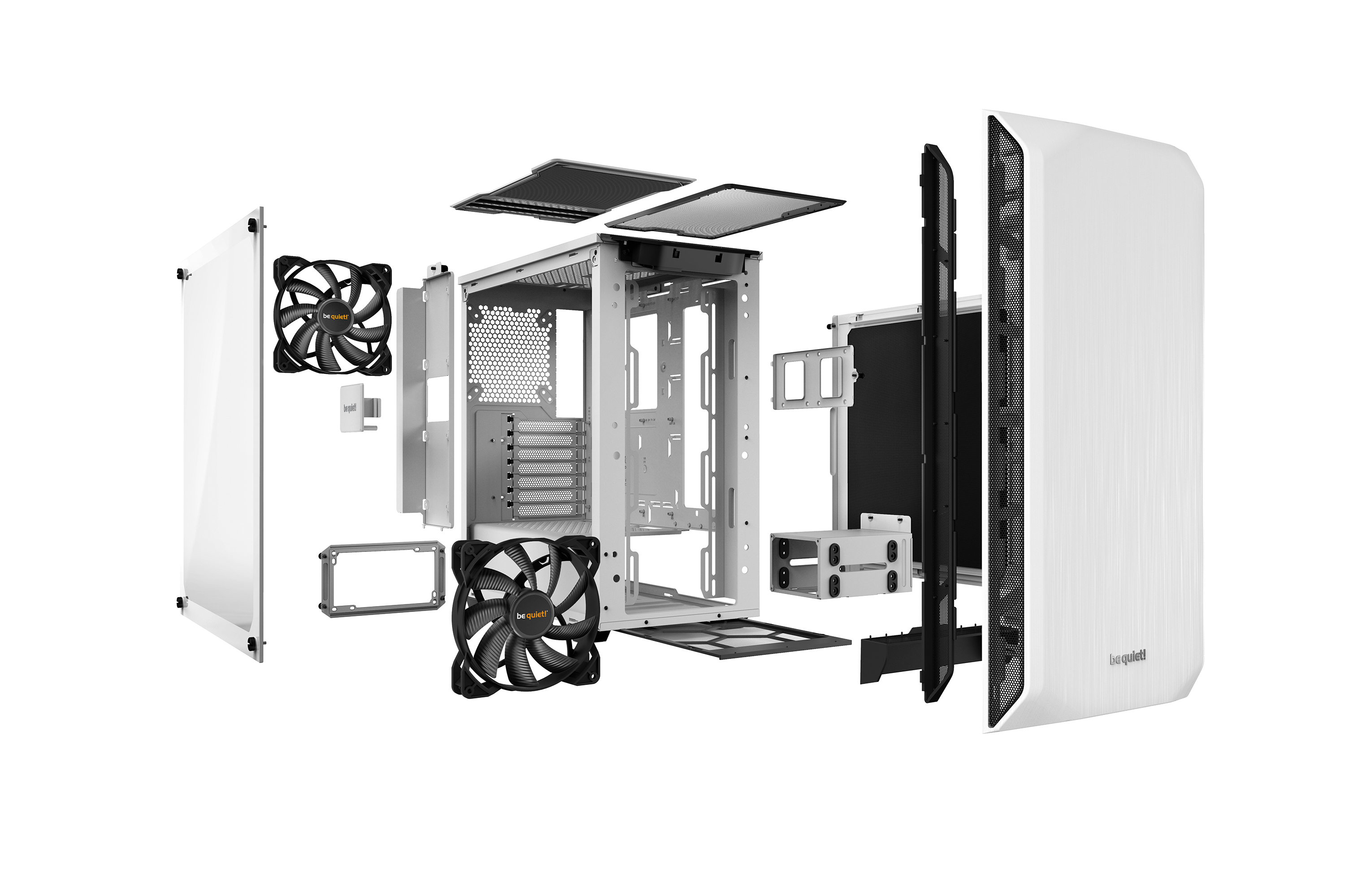 Be quiet pure base 500 window white - Afbeelding 4