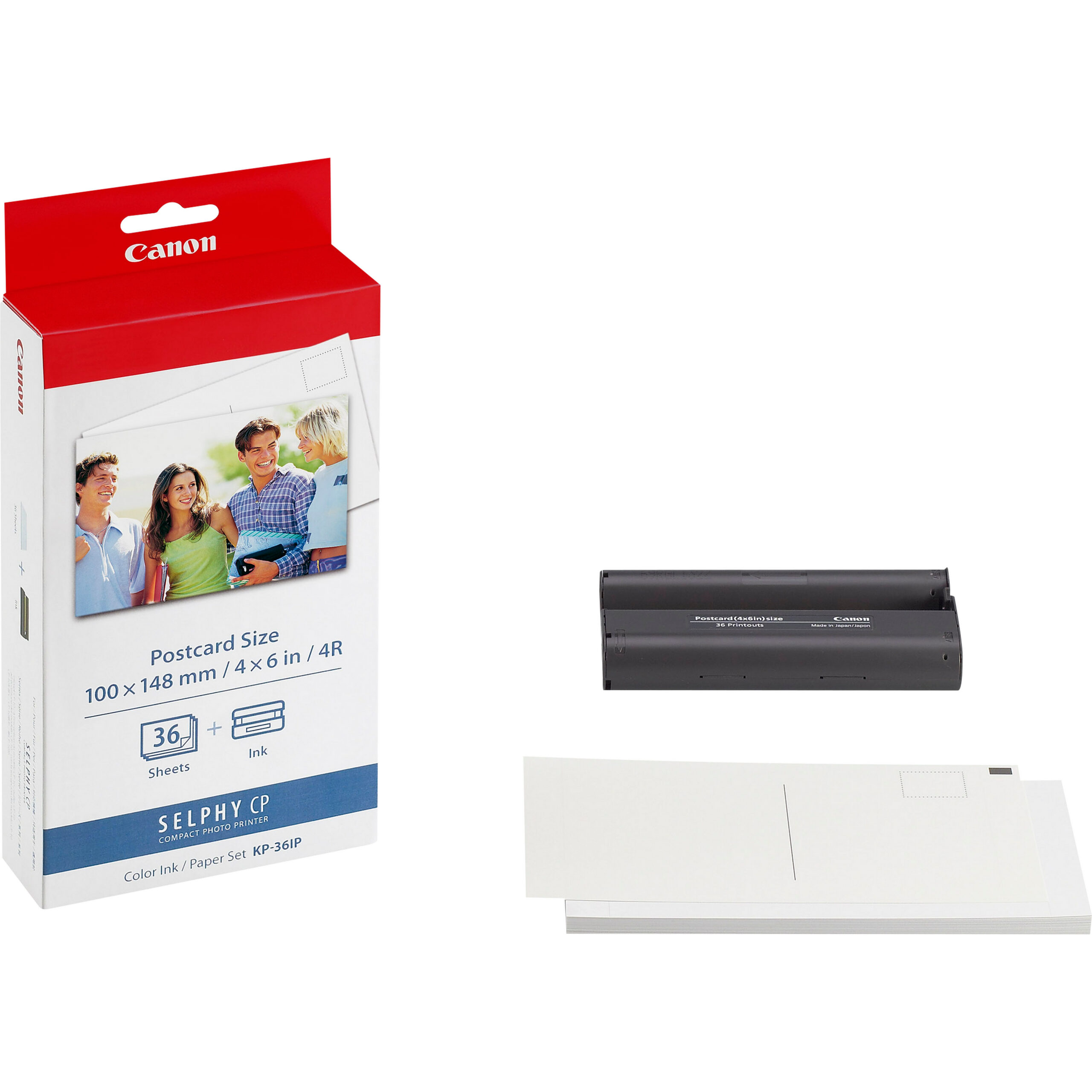 Canon kp-36ip inktcartridge + papier - Afbeelding 1