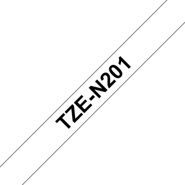 Brother tape/24mm black w white f p-touc