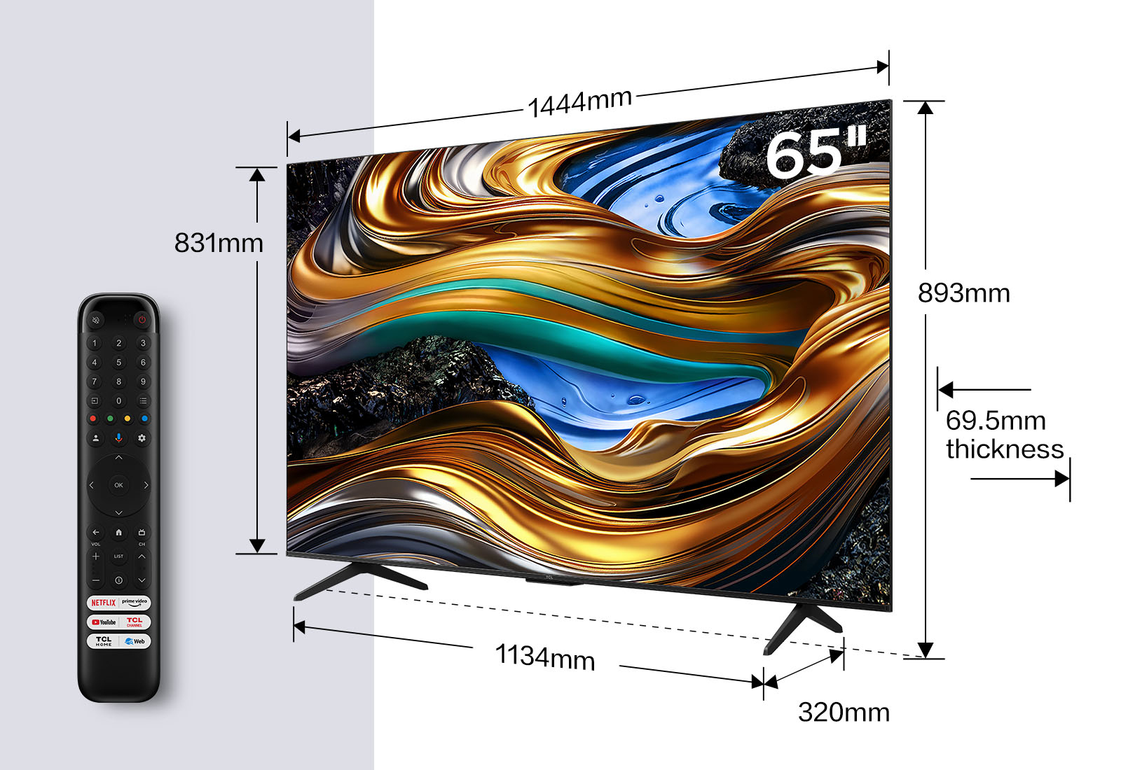 TCL LED TV 65P755 - Afbeelding 1