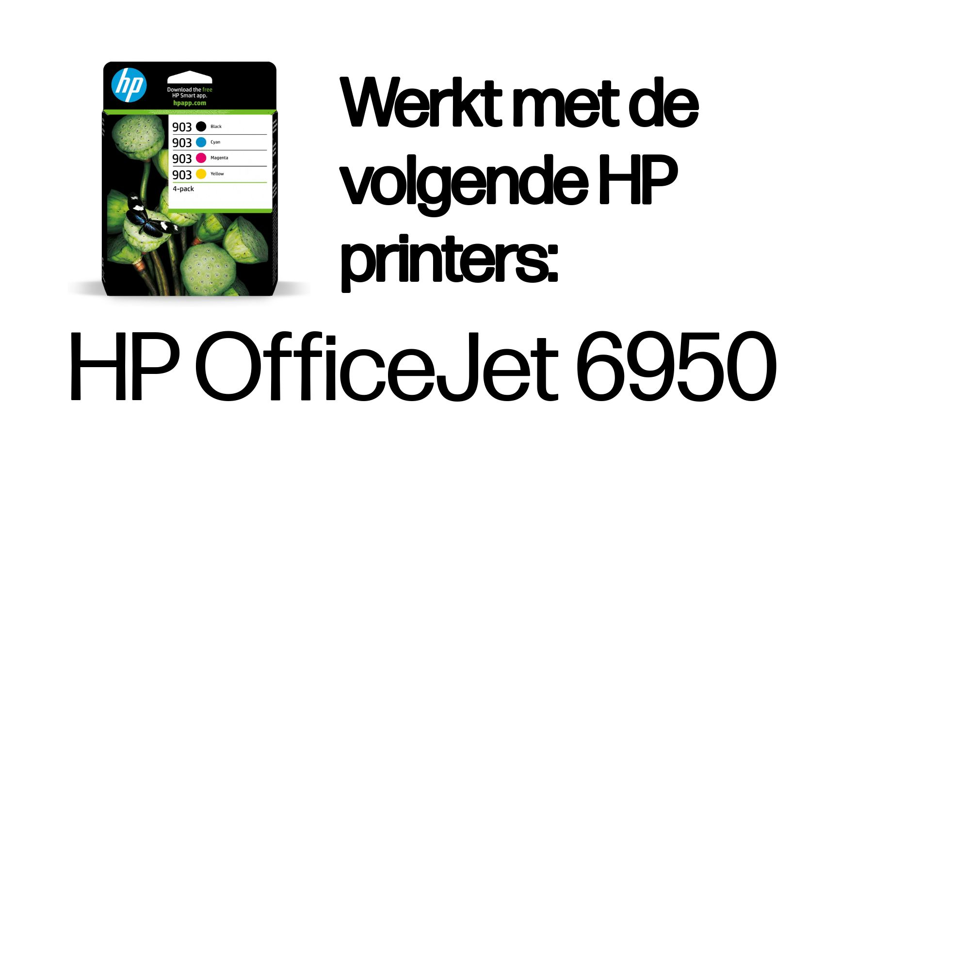 HP 903 inktcartridge 4-PACK - Afbeelding 2