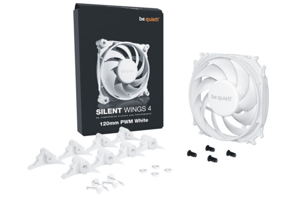 Be quiet! silent wings 4 white 120mm pwm