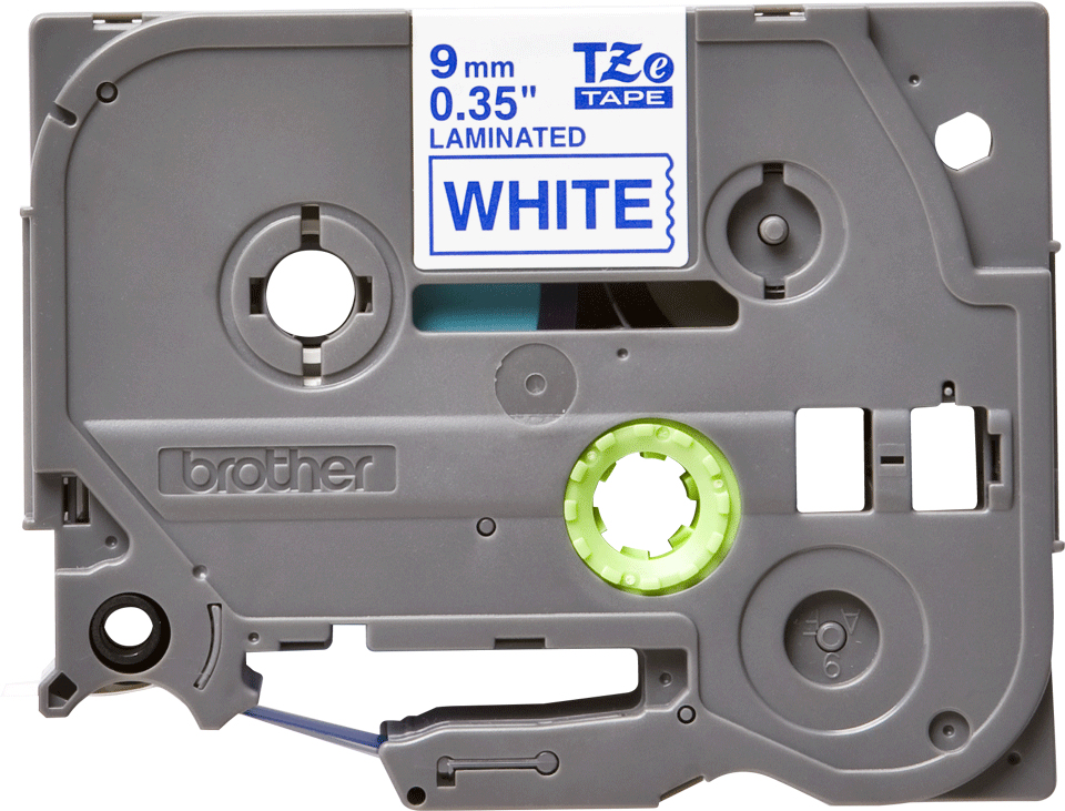 Brother ruban 9mm blue/white - Afbeelding 2