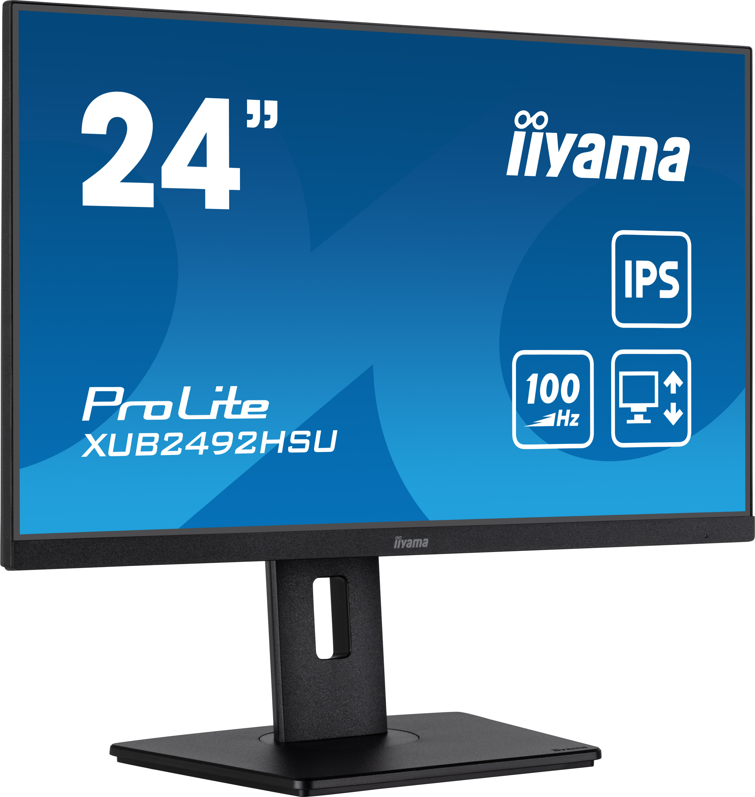 Iiyama 24"w lcd business full hd ips - Afbeelding 1