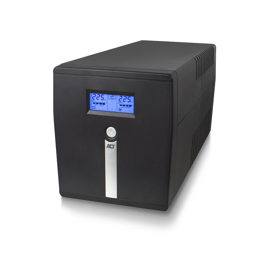 Act ups, 1000 va, 2x iec c13, 2x type f - Afbeelding 1