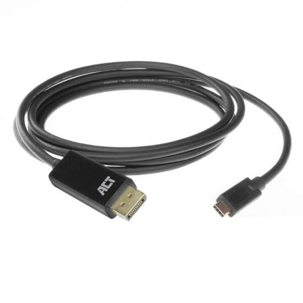 Act usb-c naar displayport male kabel 2