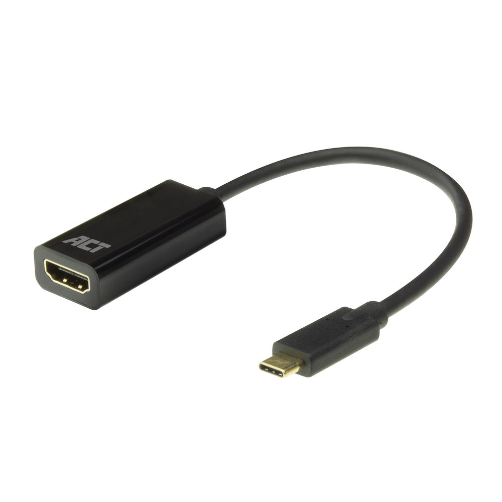 Act usb-c naar hdmi female adapter, 4K - Afbeelding 1
