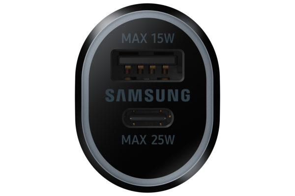 Samsung 40w car charger black