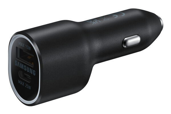 Samsung 40w car charger black