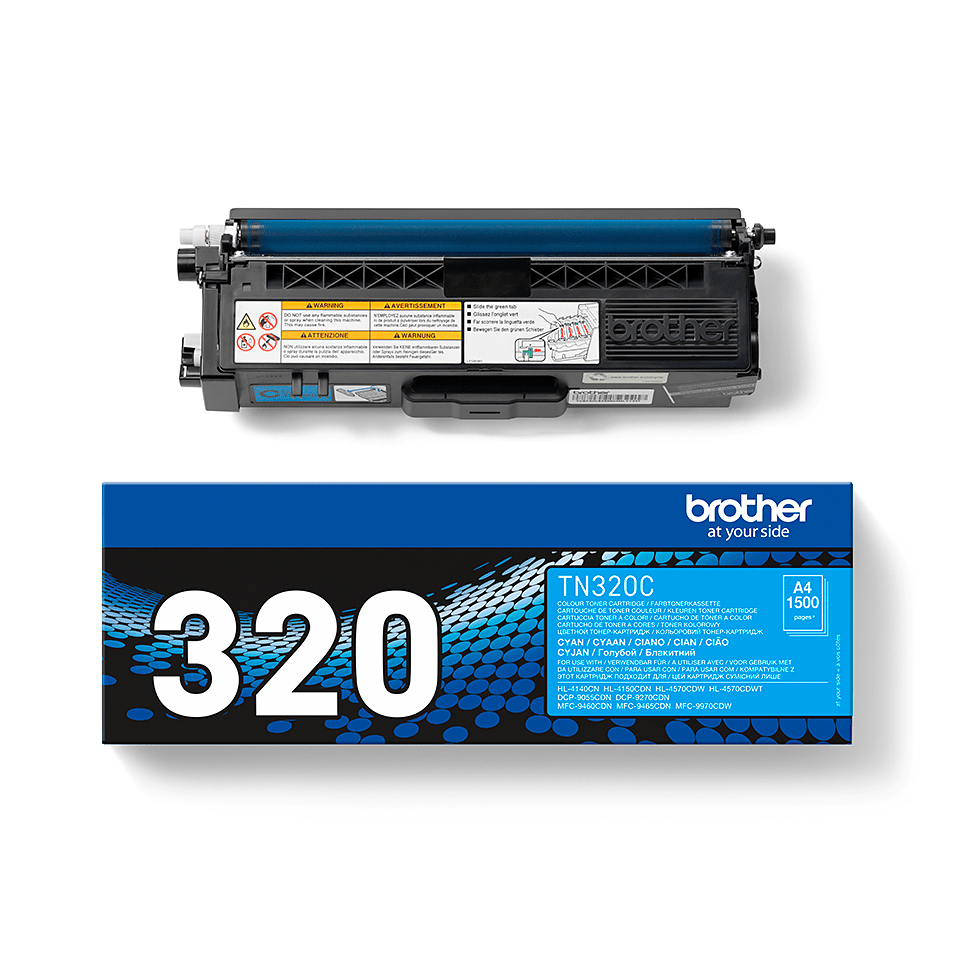 Brother tonercartridge TN-320C - Afbeelding 4