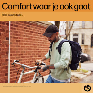 HP travel 25l 15.6 bnglaptop bckpck - Afbeelding 5