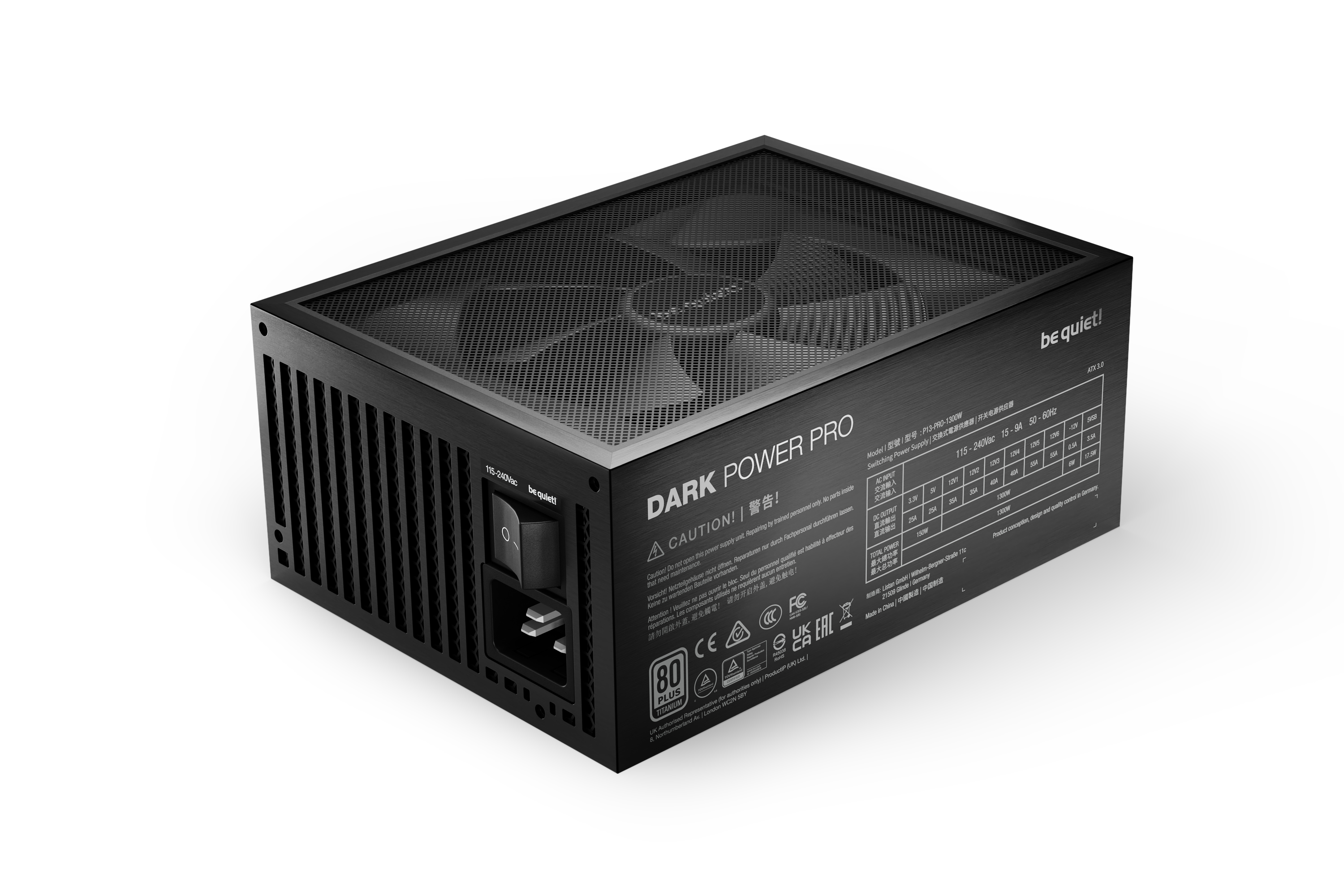 Be quiet dark power pro 13 1300W - Afbeelding 3