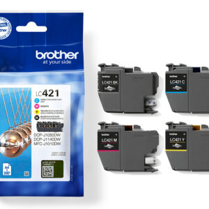 Brother inktpatroon LC421VAL - Afbeelding 4