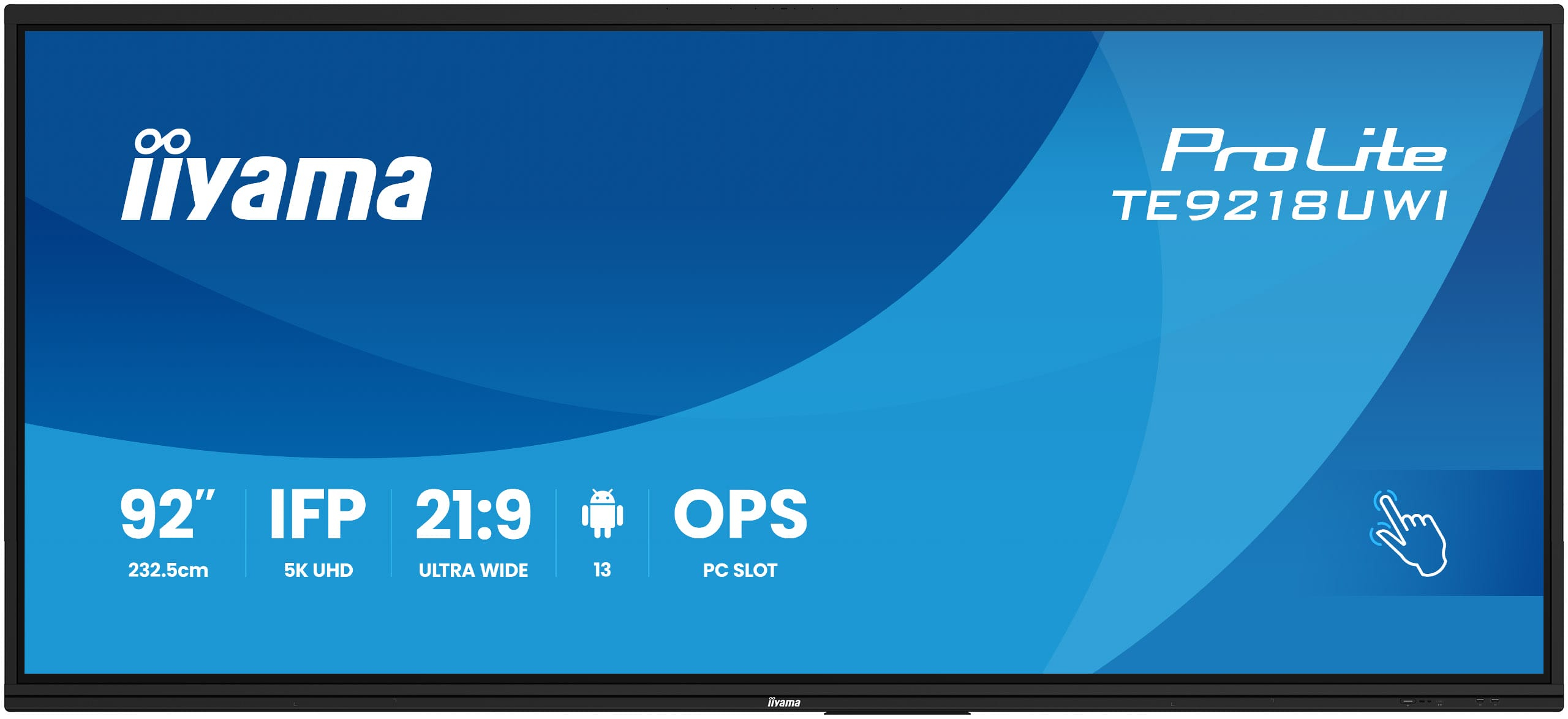 Iiyama touch panel TE9218UWIB1 - Afbeelding 1