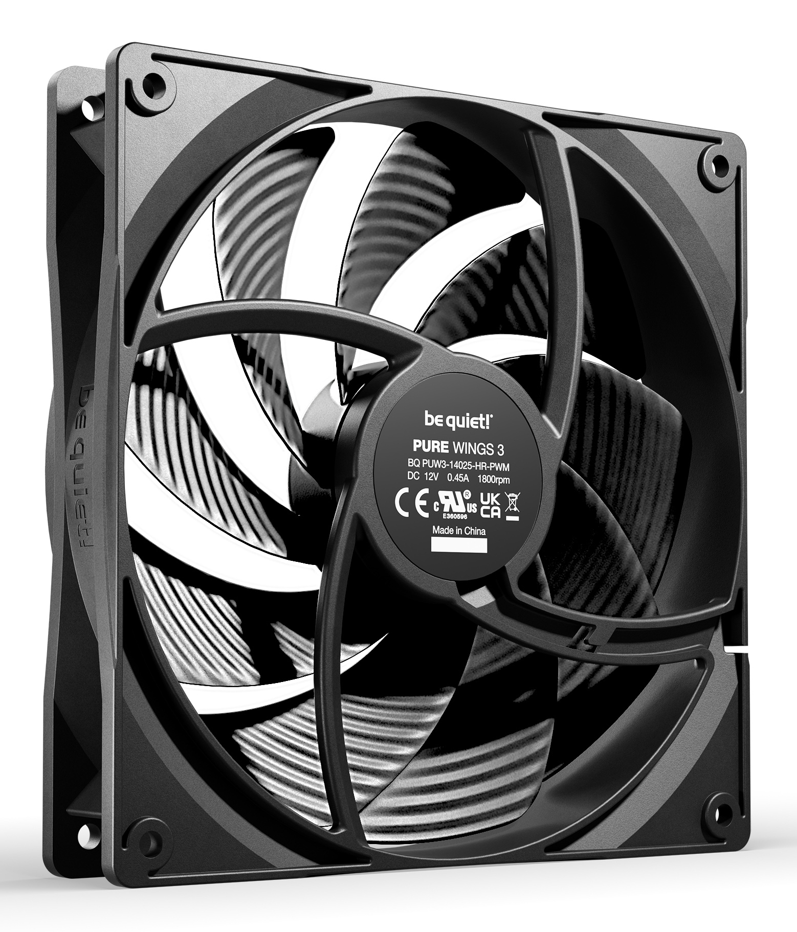 Be quiet pure wings 3 140mm pwm high-spe - Afbeelding 2