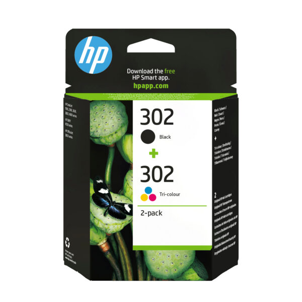 HP 302 inktcartridge 2-PACK