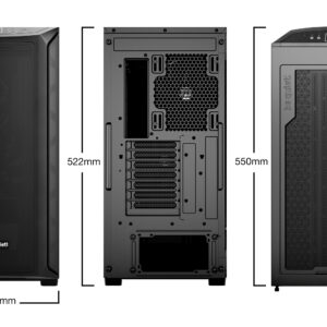 Be quiet shadow base 800 black - Afbeelding 2