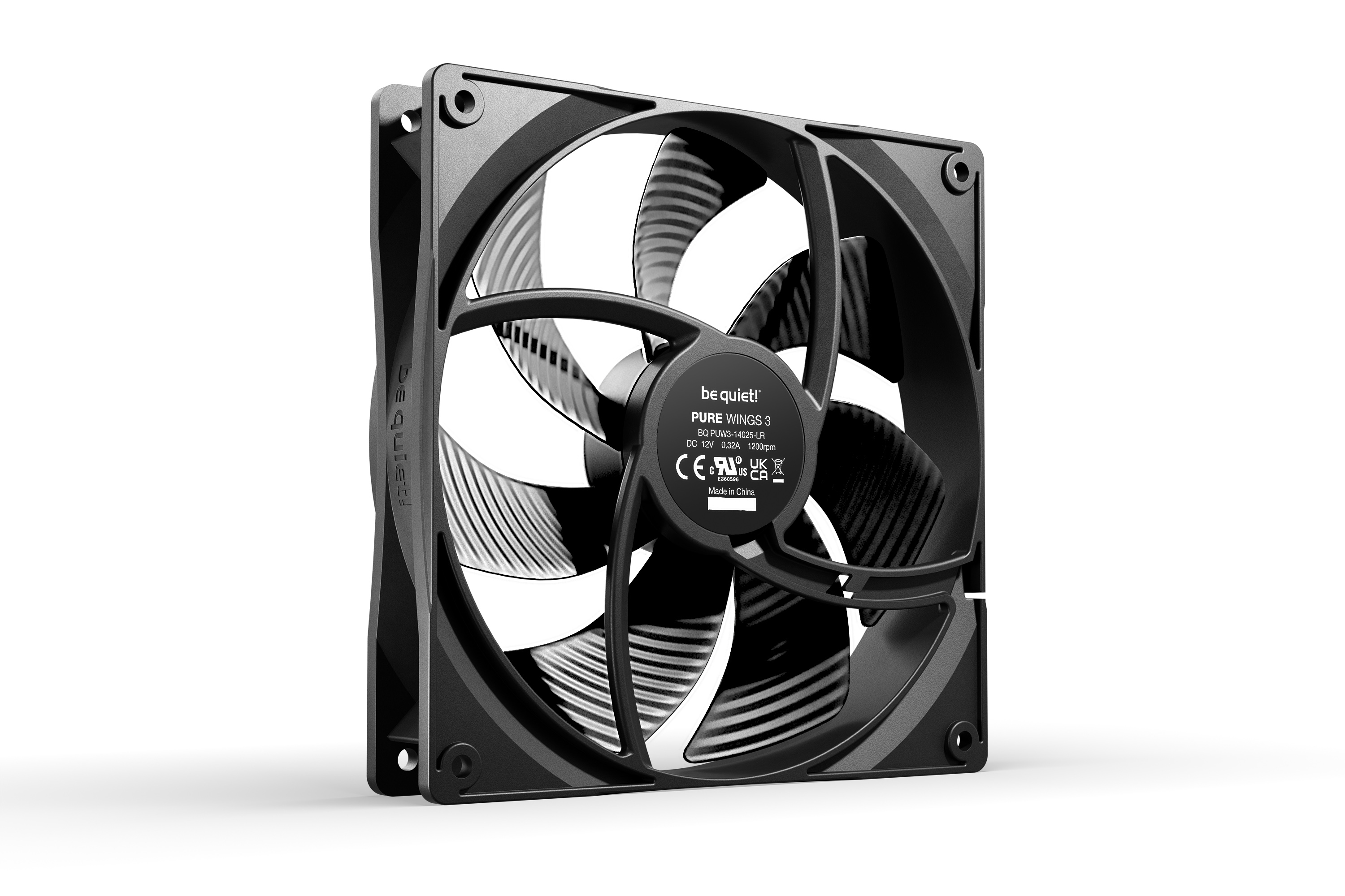 Be quiet pure wings 3 140MM - Afbeelding 2